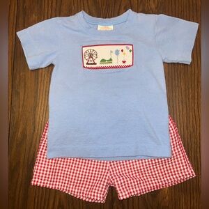 Taking to consignment tomorrow Boys smocked carnival set